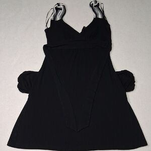 Guess Black Dress with Striped Accents